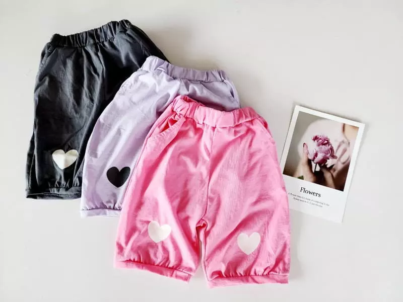 Kikimora - Korean Children Fashion - #childrensboutique - Heart Pants - 4
