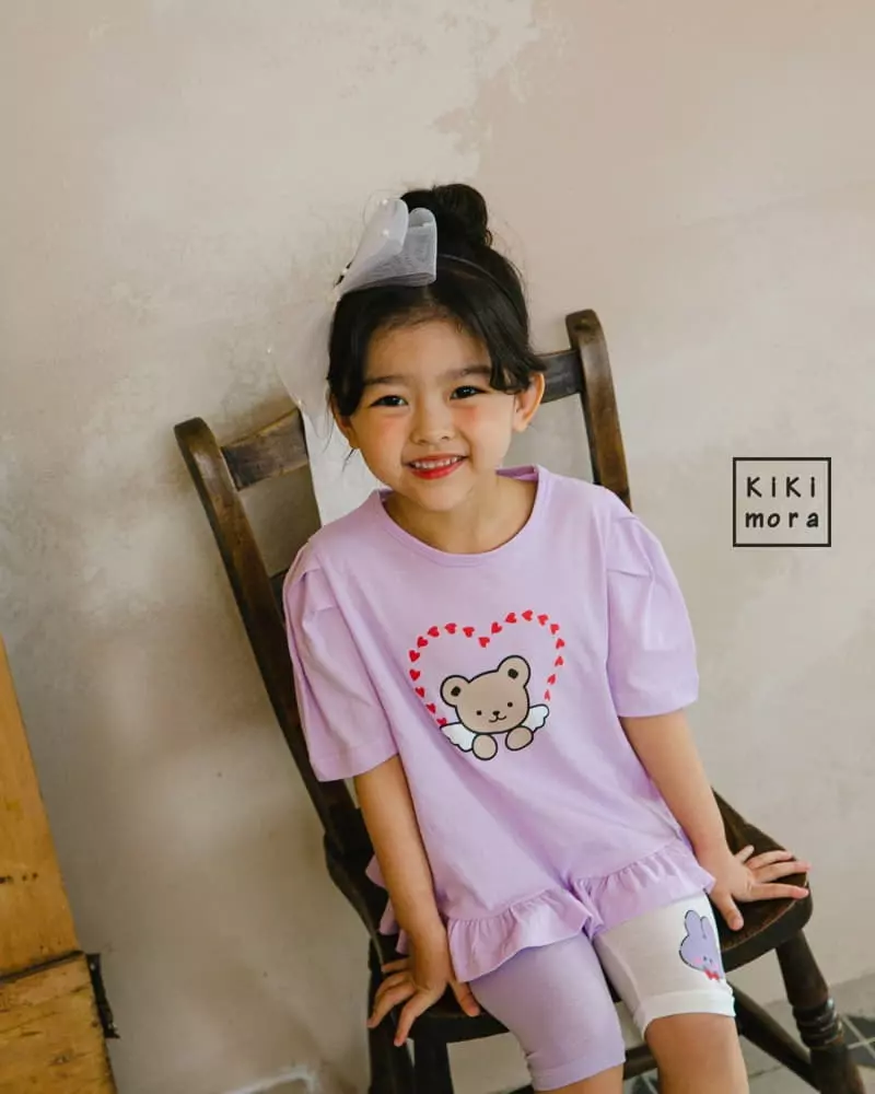 Kikimora - Korean Children Fashion - #designkidswear - Angel Bear Long Tee