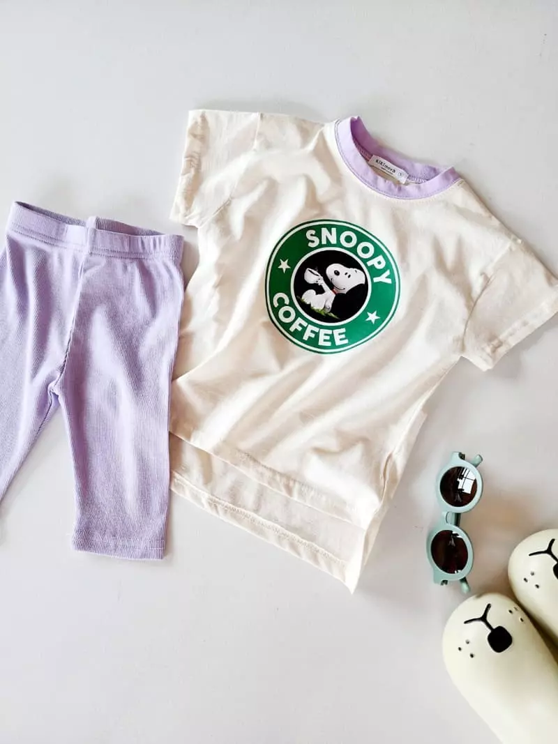 Kikimora - Korean Children Fashion - #discoveringself - Sbuk Snoopy Tee - 11