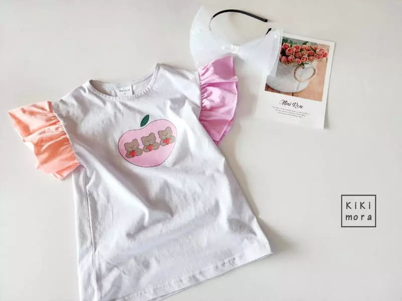 Kikimora - Korean Children Fashion - #discoveringself - Apple Bear Long Tee - 11