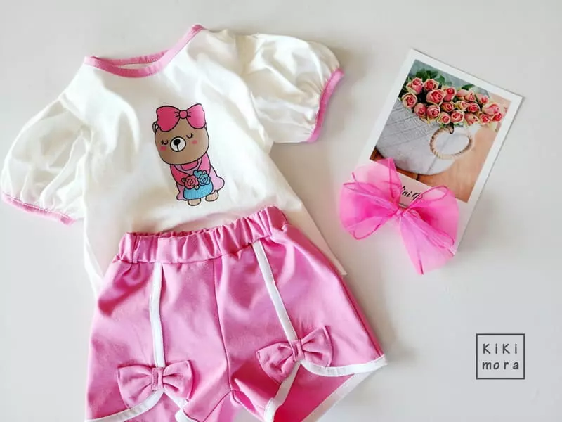 Kikimora - Korean Children Fashion - #kidsstore - Mini Ribbon Pants - 9