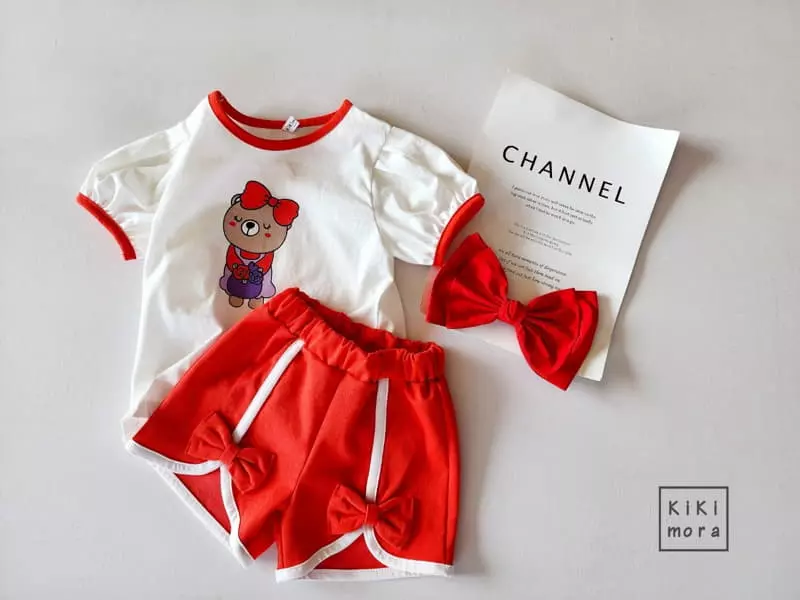 Kikimora - Korean Children Fashion - #kidzfashiontrend - Bear Tee - 10