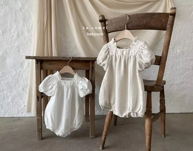 La Camel - Korean Baby Fashion - #babywear - Rowell Bodysuit - 2