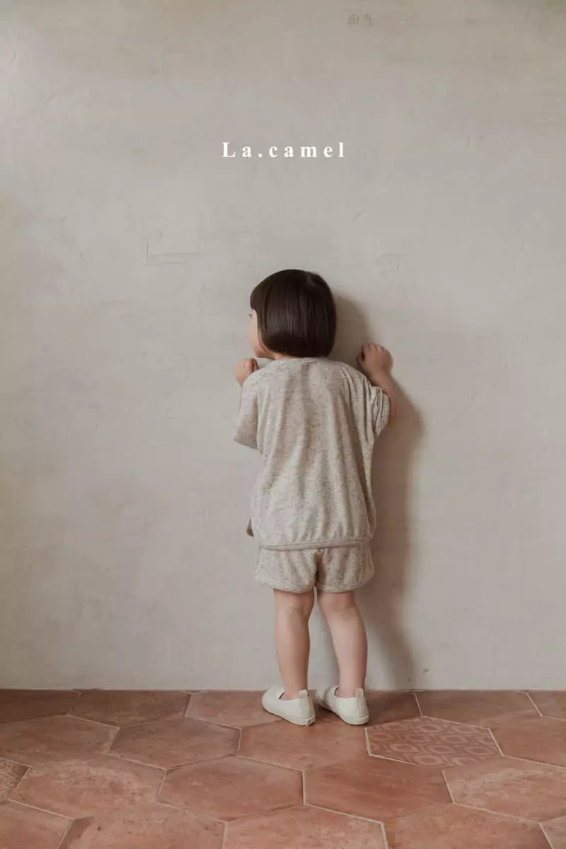 La Camel - Korean Children Fashion - #prettylittlegirls - Joy Top Bottom Set - 4