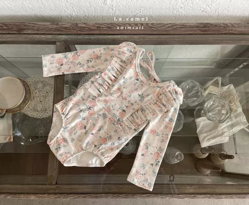 La Camel - Korean Children Fashion - #childofig - Rose Swimwear - 4