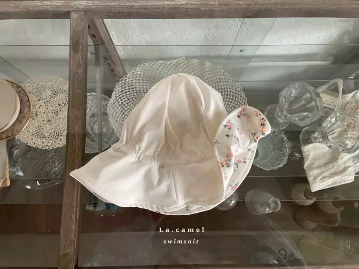 La Camel - Korean Children Fashion - #childofig - Honey Reversible Swim Hat - 3