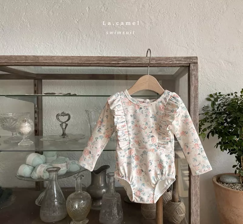 La Camel - Korean Children Fashion - #childrensboutique - Rose Swimwear - 5