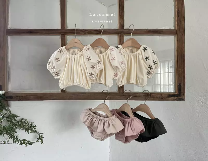 La Camel - Korean Children Fashion - #littlefashionista - Daisy Swimwear - 9
