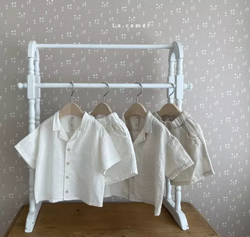 La Camel - Korean Children Fashion - #minifashionista - Rowell Top Bottom Set - 3