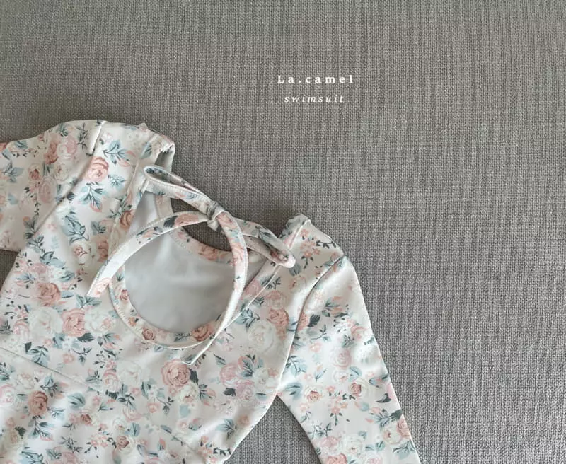 La Camel - Korean Children Fashion - #minifashionista - Rose Swimwear