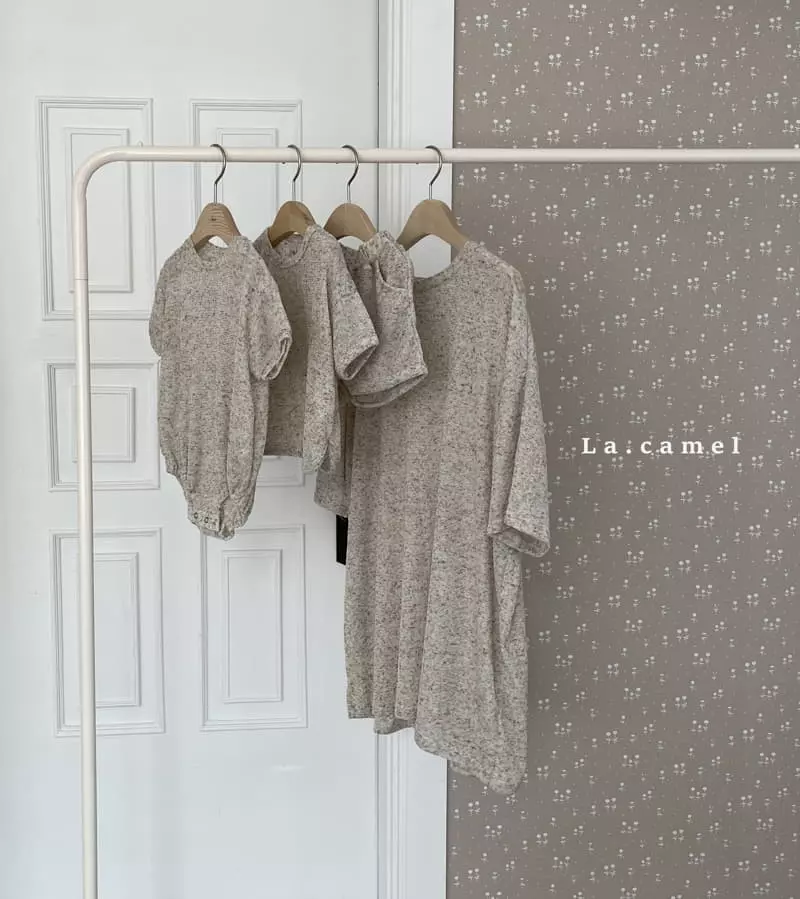 La Camel - Korean Women Fashion - #womensfashion - Joy Long Tee Mom - 2