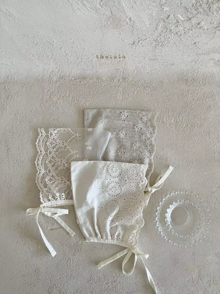 Lala - Korean Baby Fashion - #babyboutiqueclothing - Anne Embroidery Bonnet