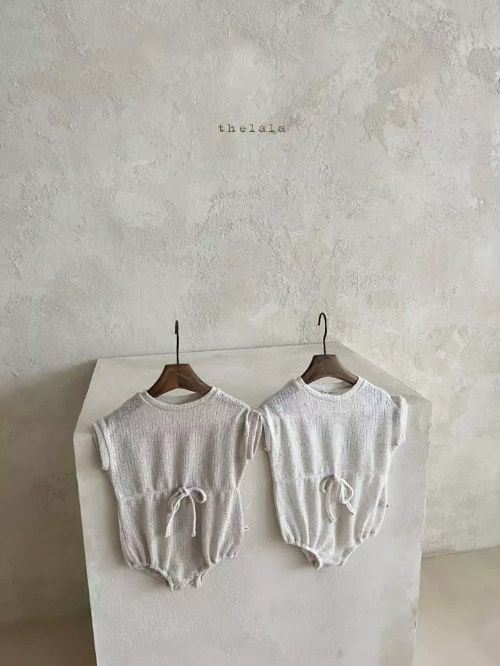 Lala - Korean Baby Fashion - #babyclothing - Rope Bodysuit - 5