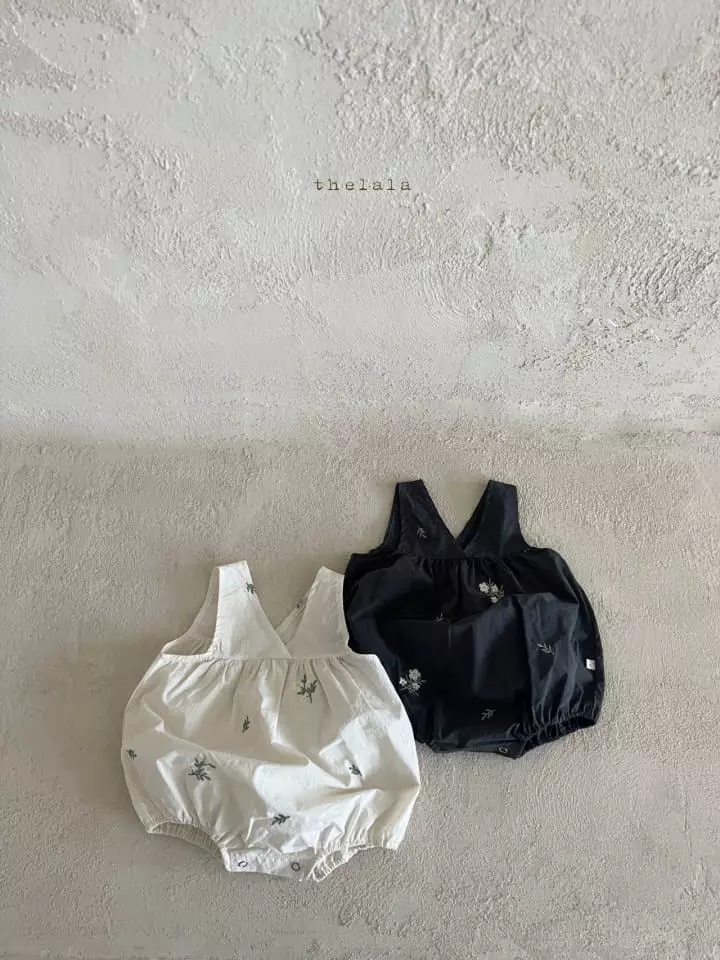Lala - Korean Baby Fashion - #babyfashion - Oli Embrodiery Bodysuit - 11