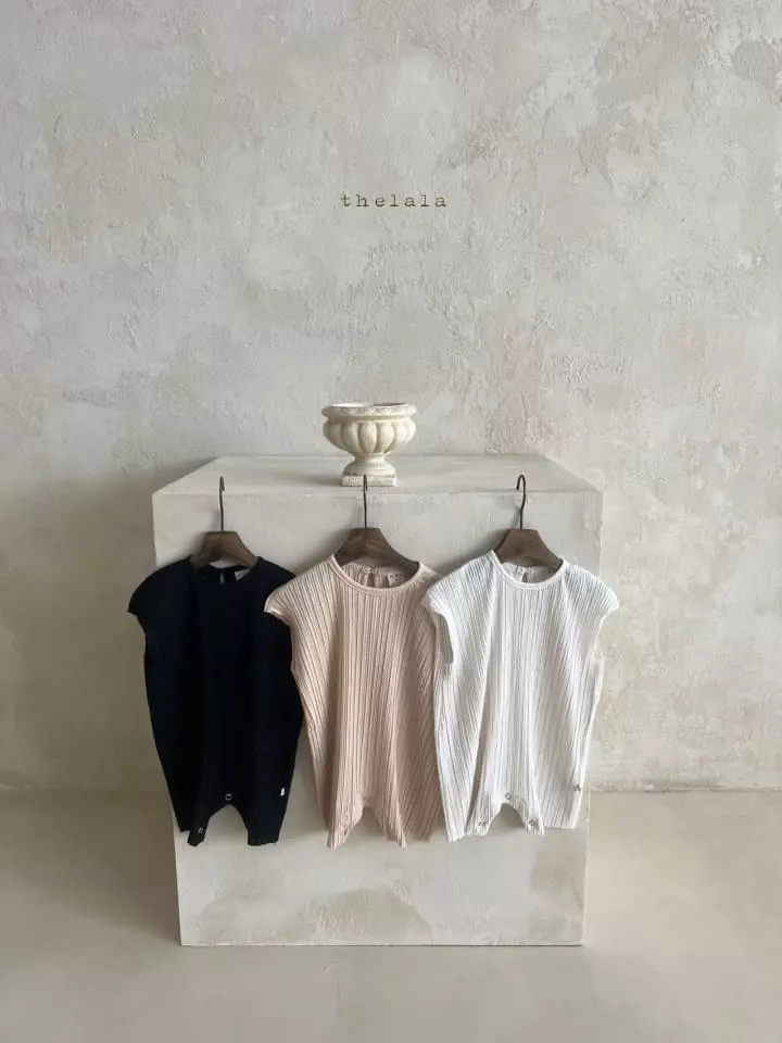 Lala - Korean Baby Fashion - #babyfashion - Pleats Bodysuit - 8