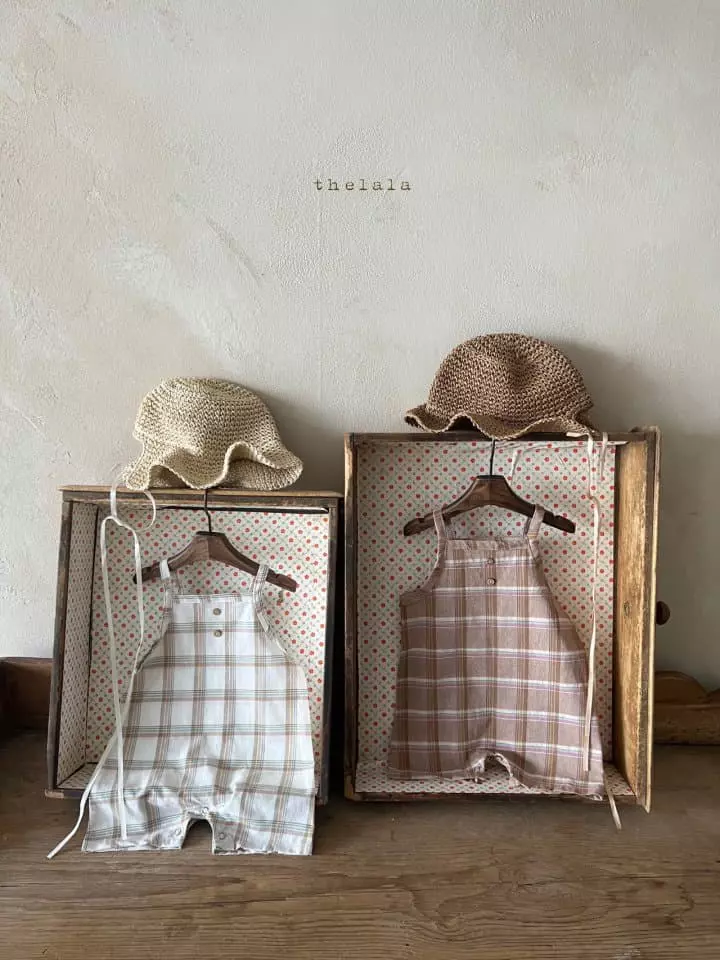 Lala - Korean Baby Fashion - #babygirlfashion - Rattan Bonnet - 4