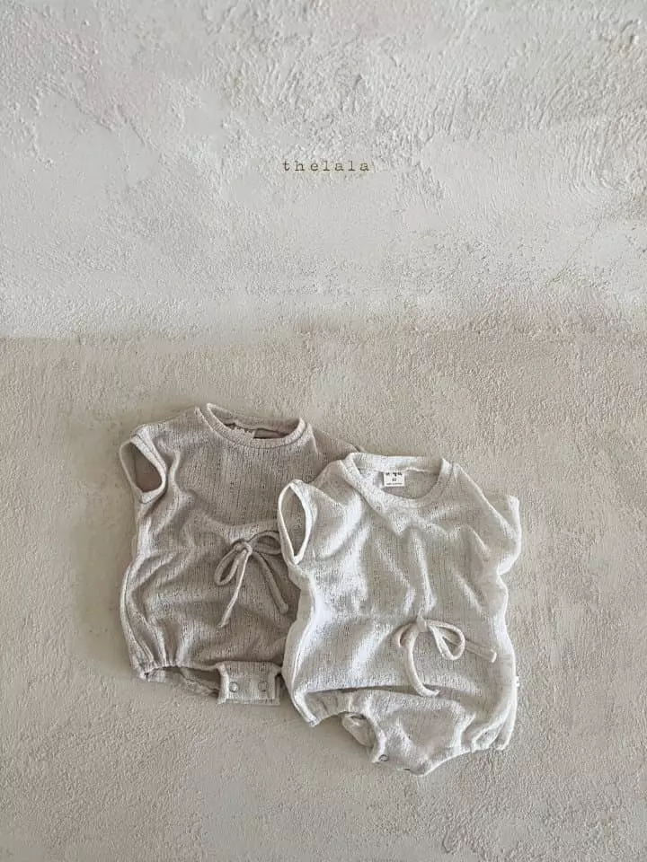 Lala - Korean Baby Fashion - #babyoninstagram - Rope Bodysuit - 10