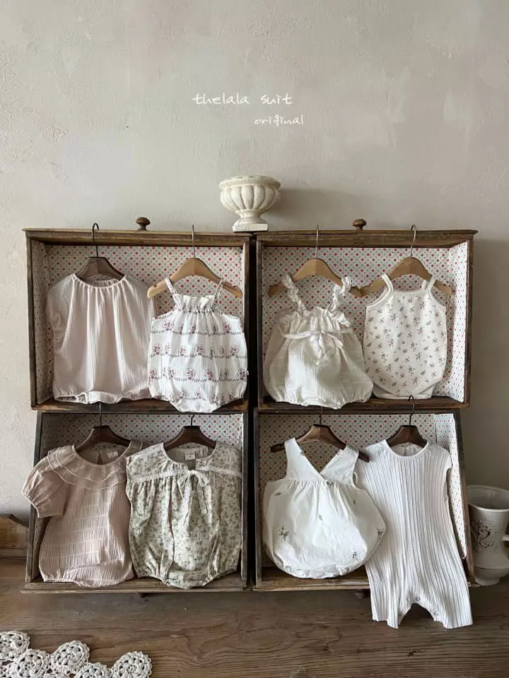 Lala - Korean Baby Fashion - #babyoninstagram - Pleats Bodysuit - 12