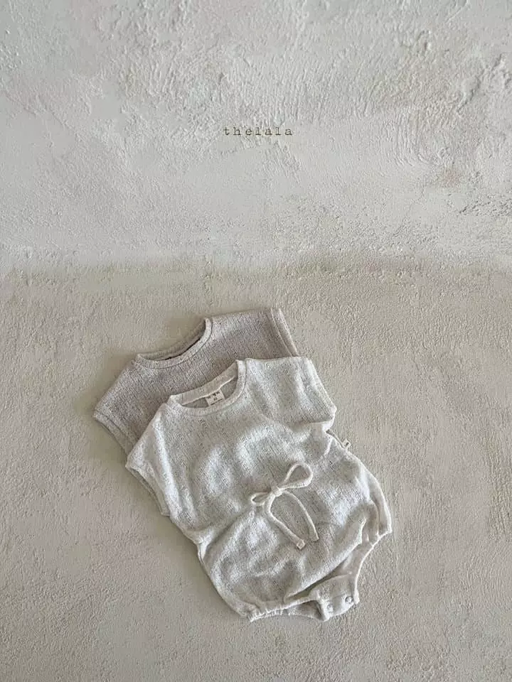 Lala - Korean Baby Fashion - #babyootd - Rope Bodysuit - 11