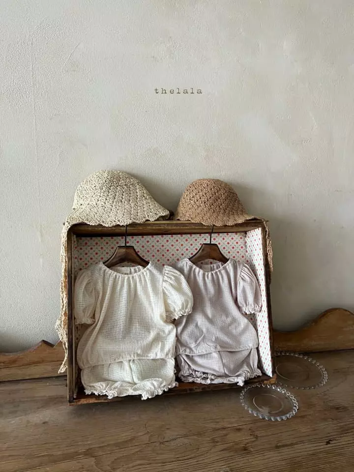 Lala - Korean Baby Fashion - #babyootd - Wave Rattan Bonnet - 7