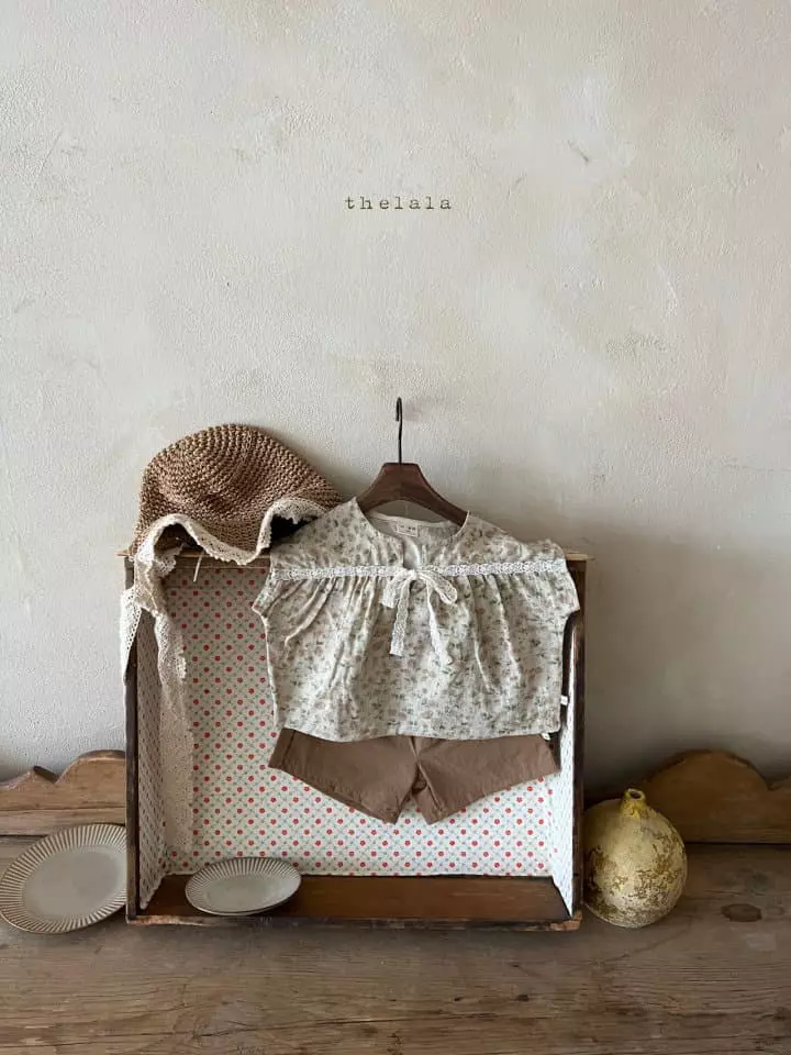 Lala - Korean Baby Fashion - #babyootd - Lace Rattan Bonnet - 5