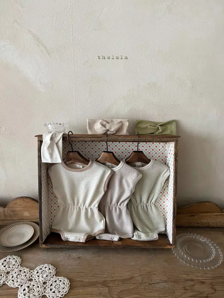Lala - Korean Baby Fashion - #babyoutfit - Butter Bodysuit - 5