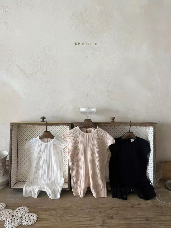 Lala - Korean Baby Fashion - #babywear - Pleats Bodysuit