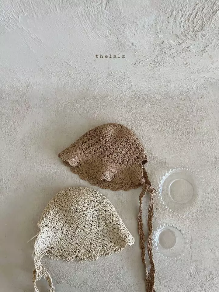 Lala - Korean Baby Fashion - #onlinebabyboutique - Wave Rattan Bonnet - 11