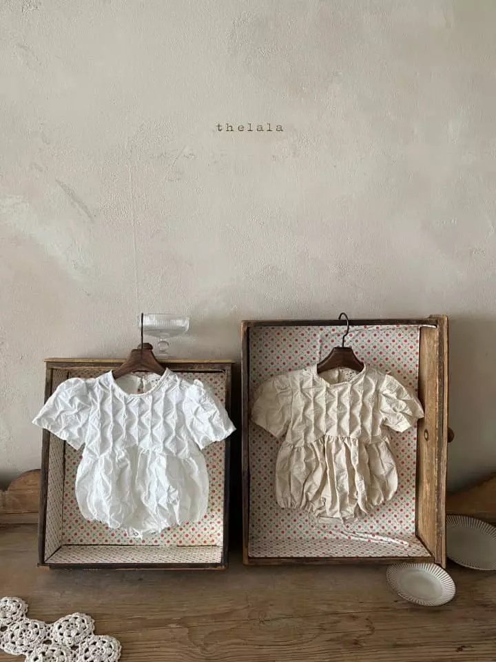 Lala - Korean Baby Fashion - #onlinebabyshop - Fishbone Bodysuit - 5