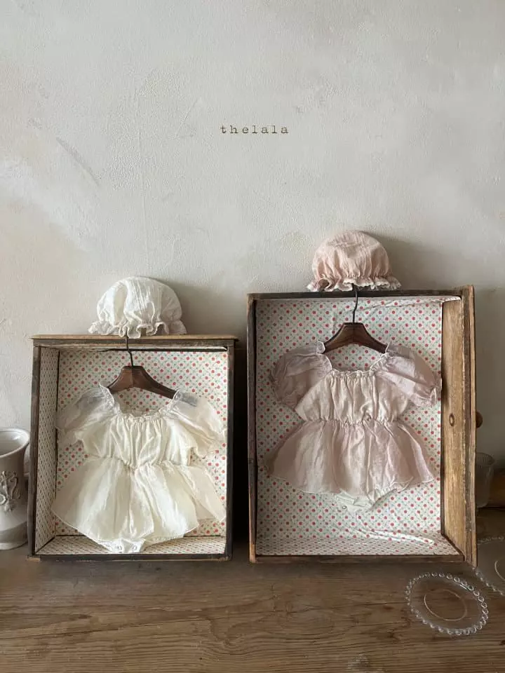 Lala - Korean Baby Fashion - #onlinebabyboutique - Milk Knee Bodysuit - 4