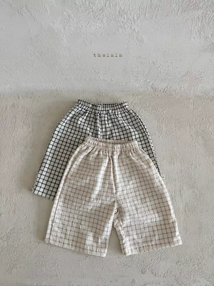 Lala - Korean Children Fashion - #Kfashion4kids - Check Pants - 11