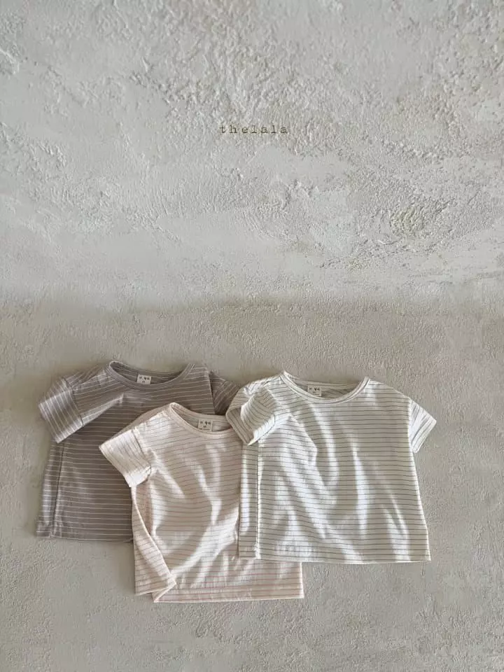 Lala - Korean Children Fashion - #childofig - Stripes Tee - 10