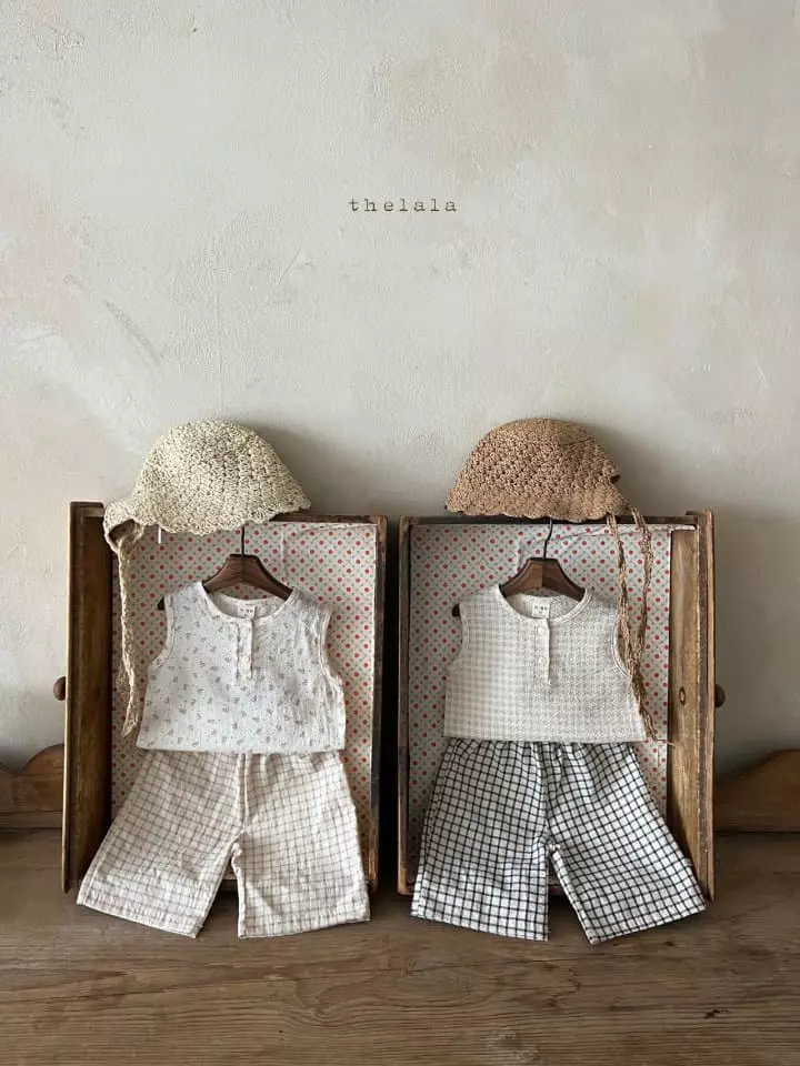 Lala - Korean Children Fashion - #childofig - Check Pants - 2