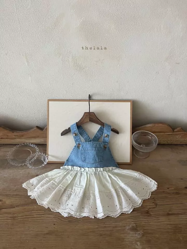 Lala - Korean Children Fashion - #designkidswear - New Jeans One-piece - 7