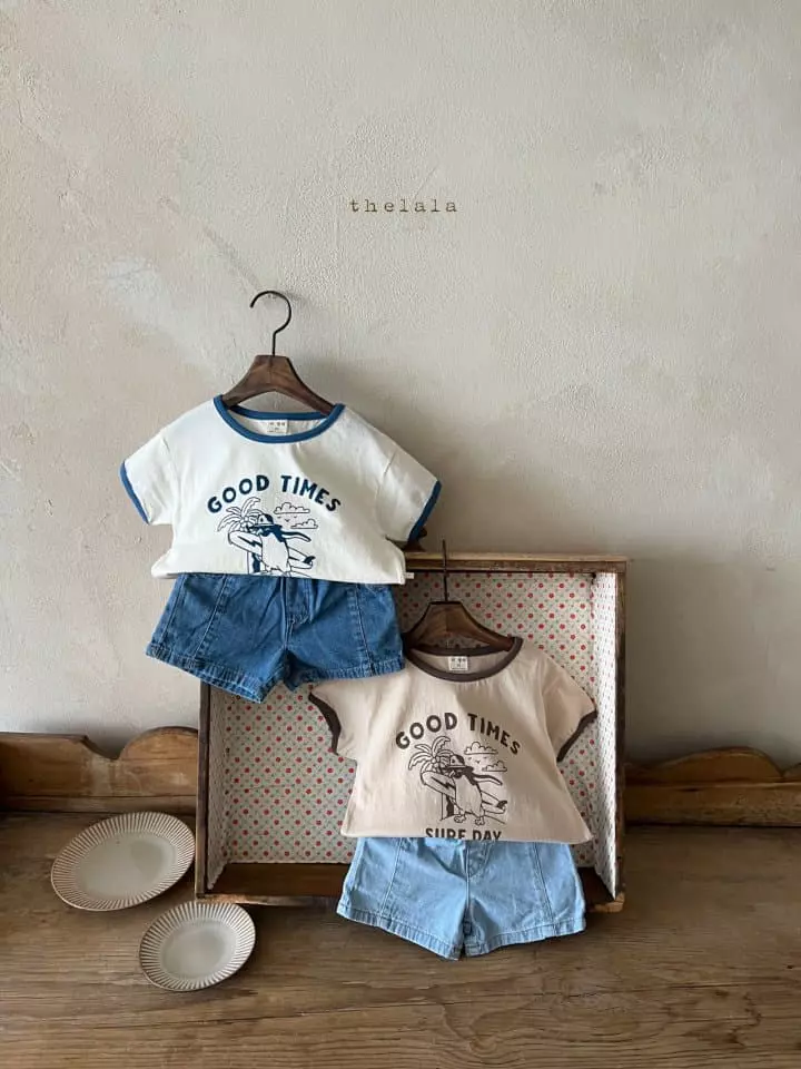 Lala - Korean Children Fashion - #childrensboutique - Pin Shorts - 4