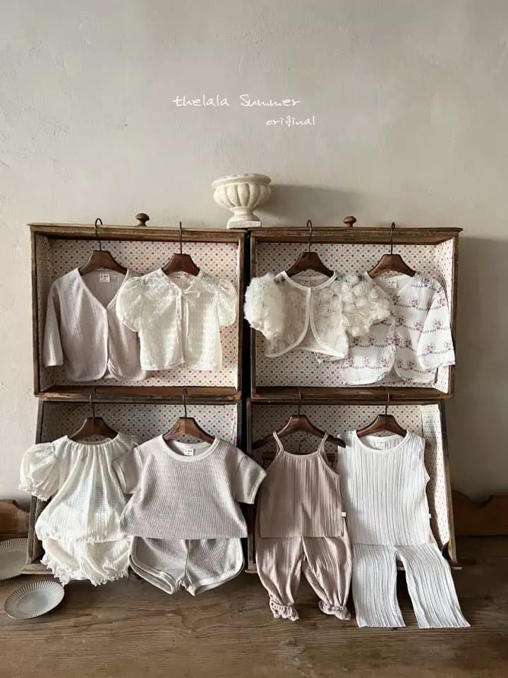 Lala - Korean Children Fashion - #designkidswear - Butter Top Bottom Set - 12