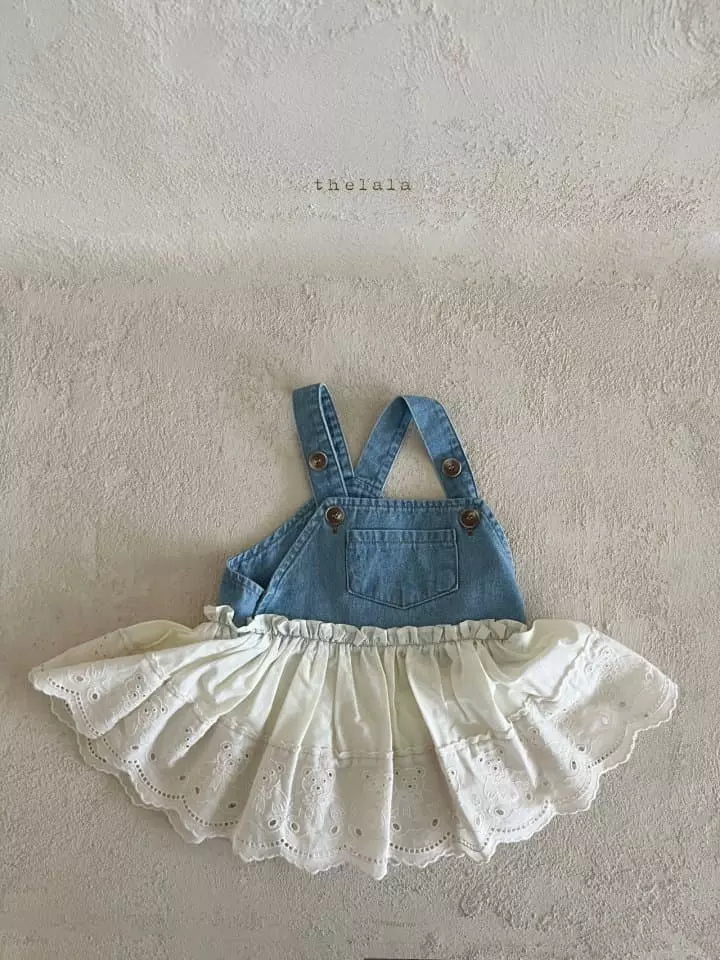 Lala - Korean Children Fashion - #fashionkids - New Jeans One-piece - 9