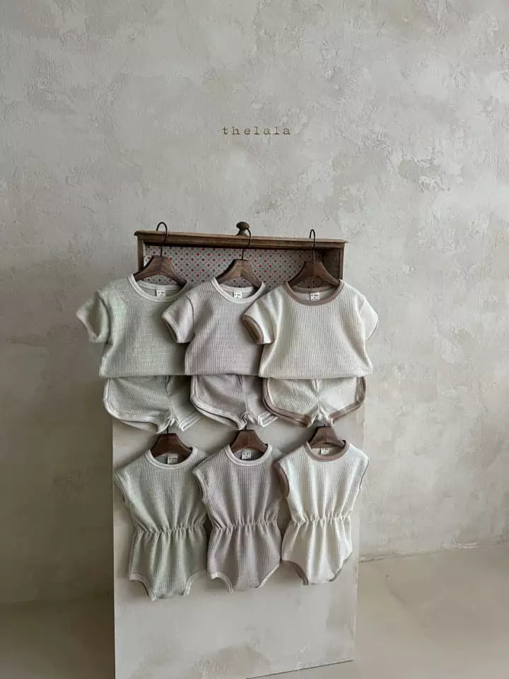 Lala - Korean Children Fashion - #minifashionista - Butter Top Bottom Set - 5