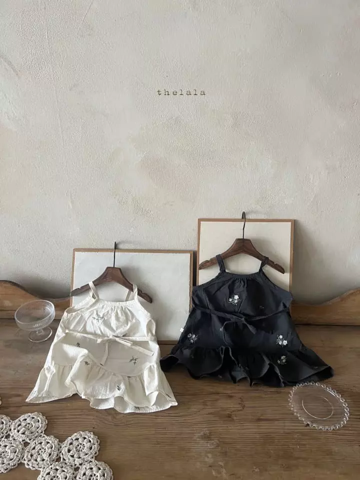 Lala - Korean Children Fashion - #stylishchildhood - Oli Embrodiery One-piece - 7