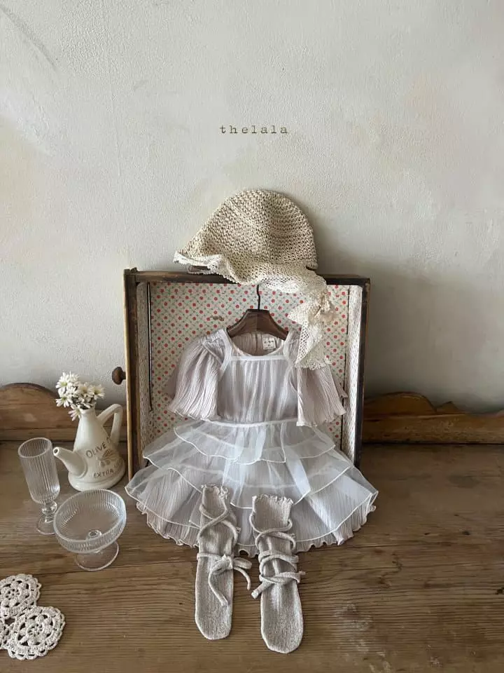 Lala - Korean Children Fashion - #stylishchildhood - Trumpet One-piece - 6