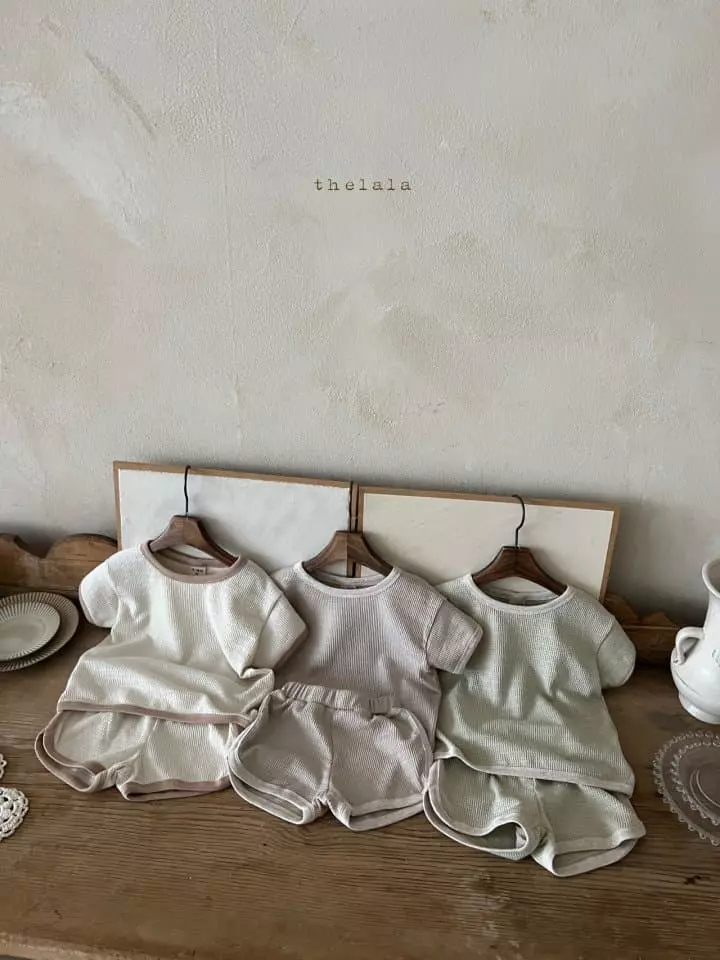 Lala - Korean Children Fashion - #todddlerfashion - Butter Top Bottom Set - 7