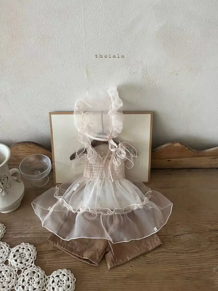 Lala - Korean Children Fashion - #toddlerclothing - Mist One-piece