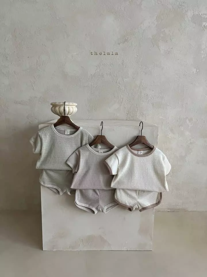 Lala - Korean Children Fashion - #toddlerclothing - Butter Top Bottom Set - 8