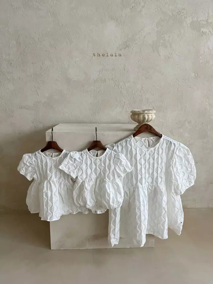 Lala - Korean Women Fashion - #momslook - Fishbone Blouse Mom - 3