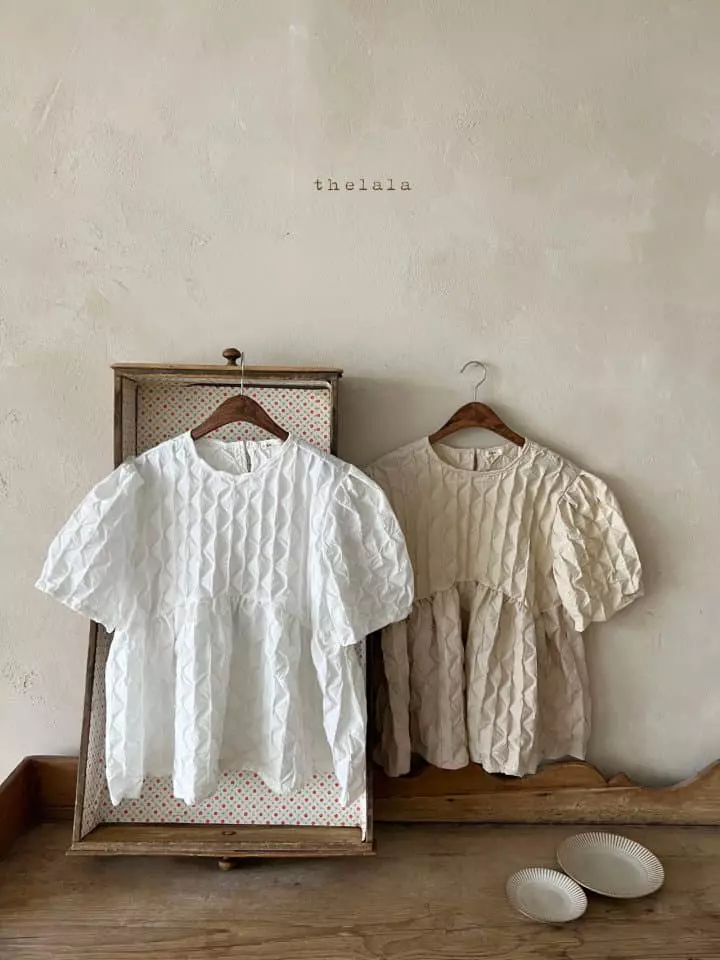 Lala - Korean Women Fashion - #momslook - Fishbone Blouse Mom - 5