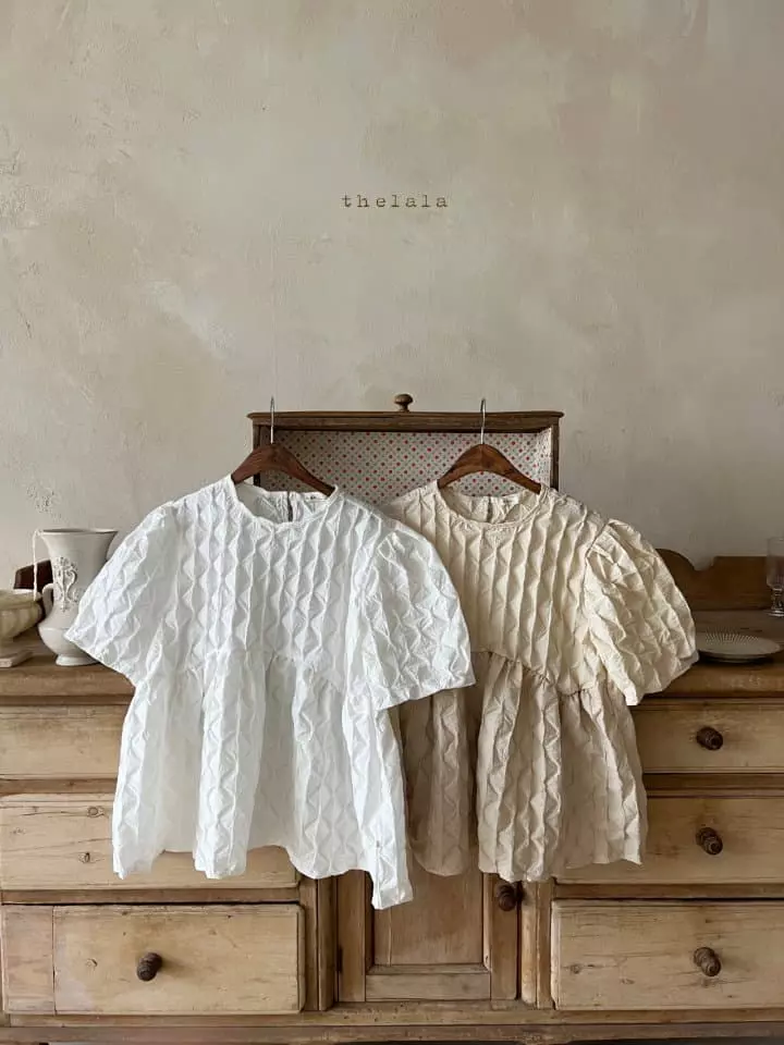 Lala - Korean Women Fashion - #vintageinspired - Fishbone Blouse Mom - 7