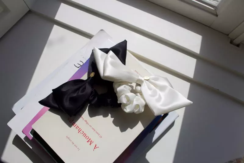 Le Bev - Korean Children Fashion - #Kfashion4kids - Silk Ribbon Hairring - 3
