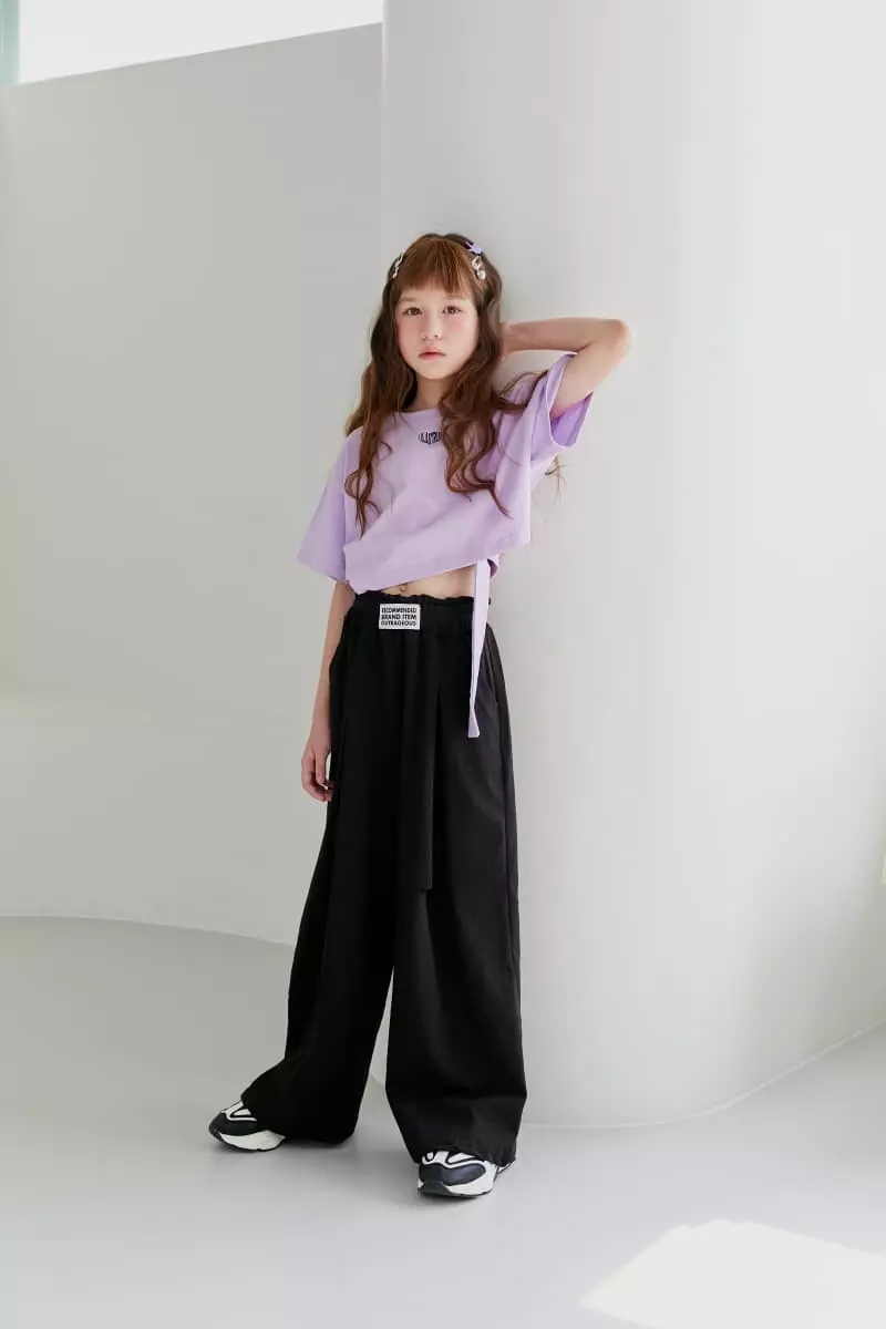 Lilas - Korean Children Fashion - #Kfashion4kids - Icon Buckle Tee - 2
