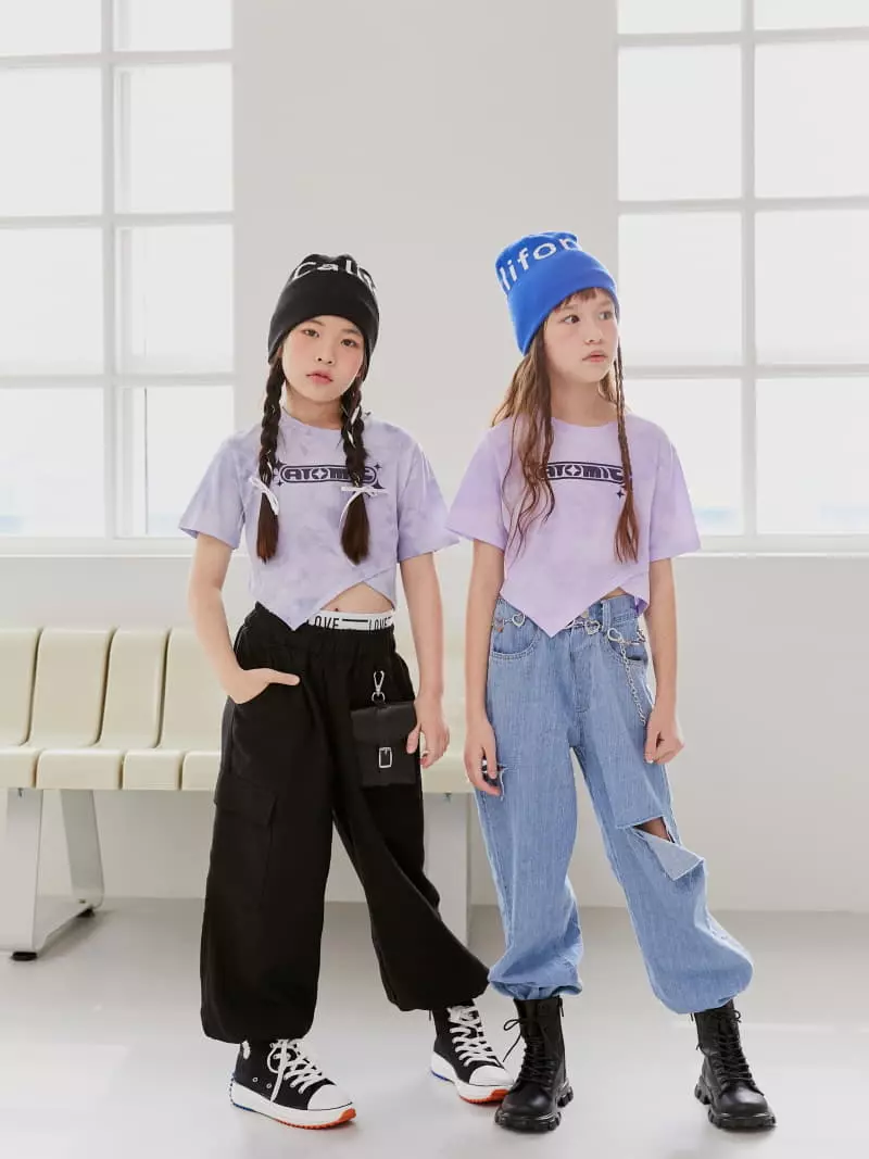 Lilas - Korean Children Fashion - #Kfashion4kids - Olly Unbal Tee - 12