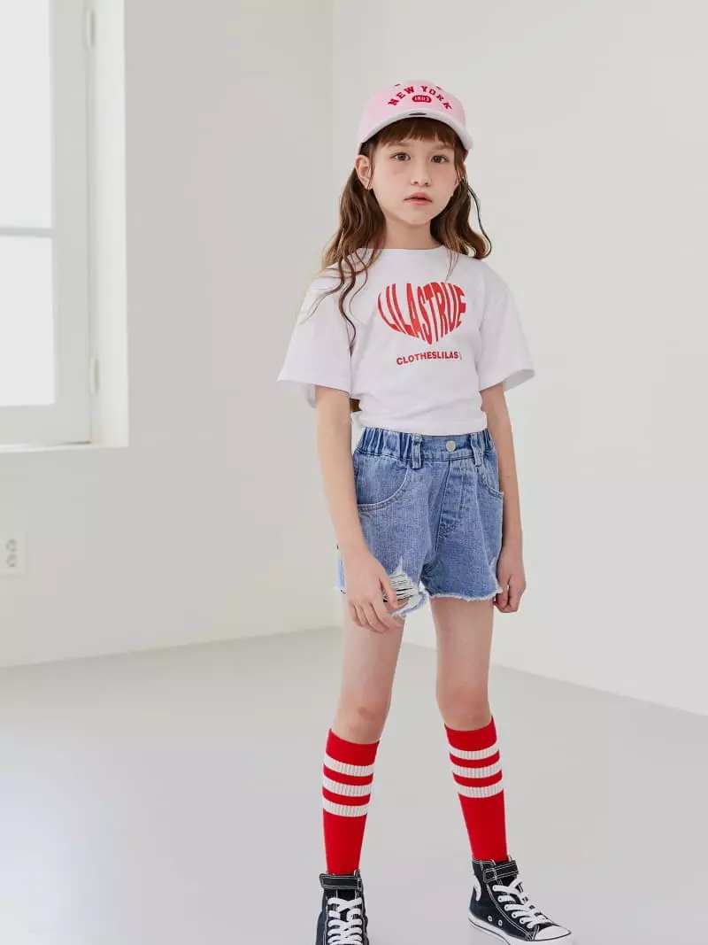 Lilas - Korean Children Fashion - #Kfashion4kids - Ribbon Crop Tee - 3